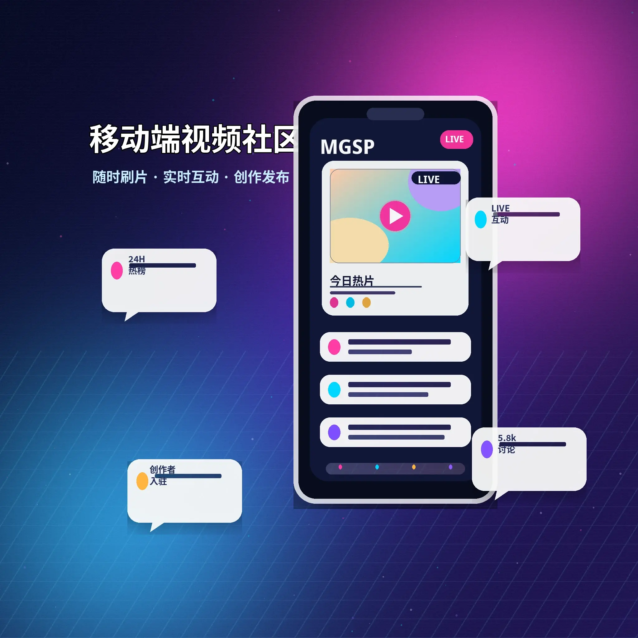 蘑菇视频APP移动端内容体验